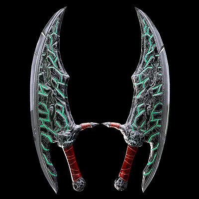 ArtStation - Monster Hunter Twin Sword - 封龍剣【超絶一門】