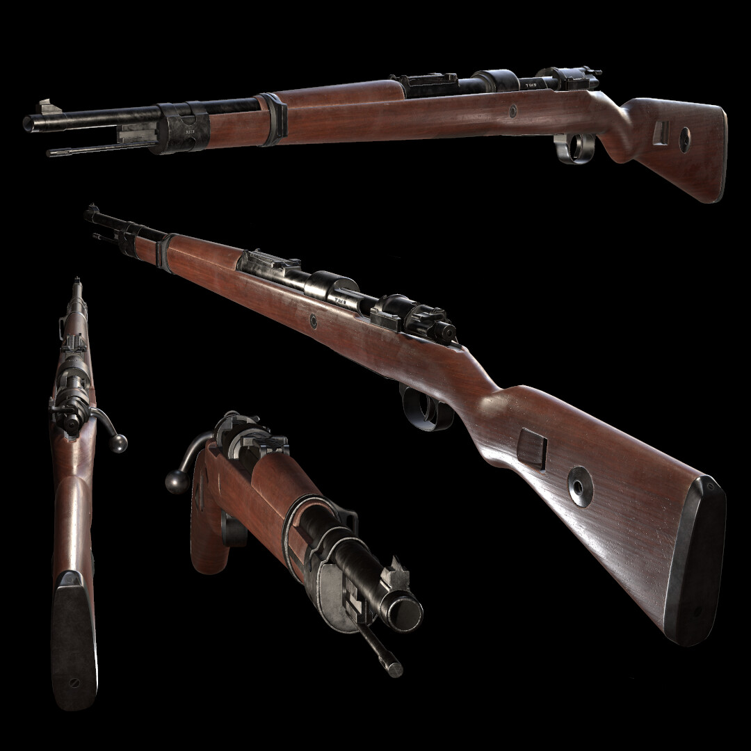 ArtStation - Mauser Kar 98k - Weapon