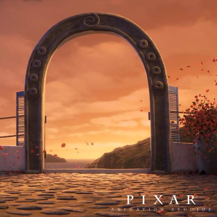 Pixar 2016pup - Santorini project