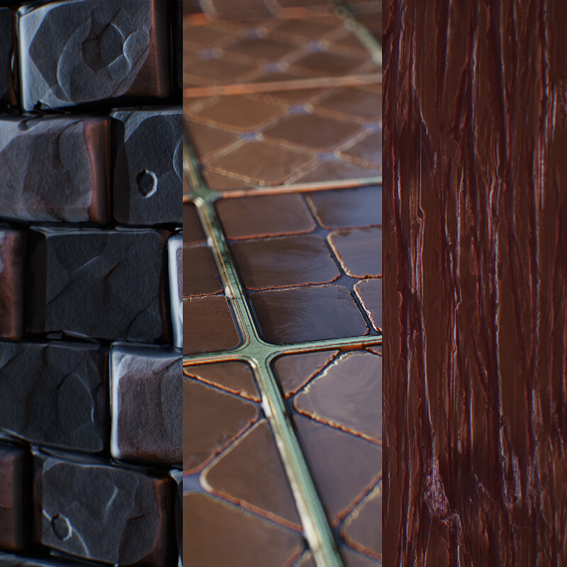 Some Stylized Materials