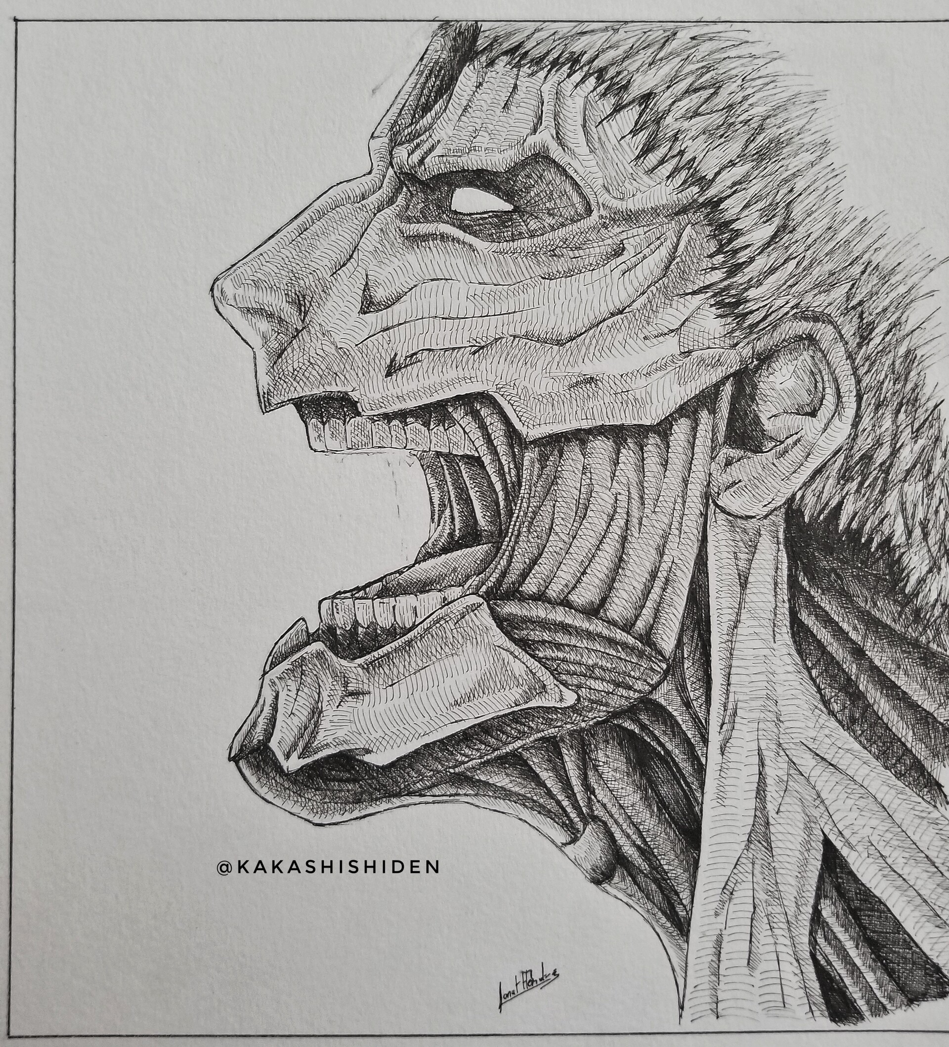 Titan Drawing - Insearchofcanaan