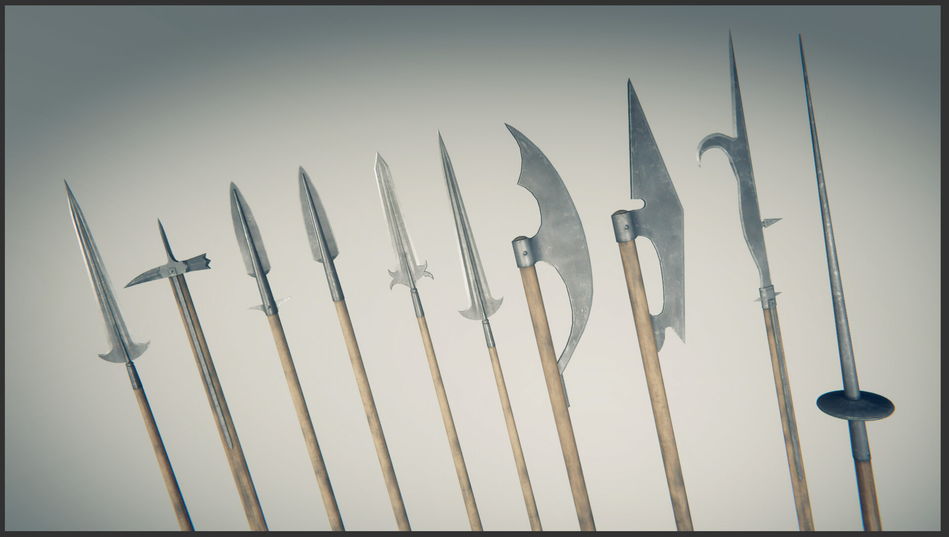 Artstation - Medieval Polearms