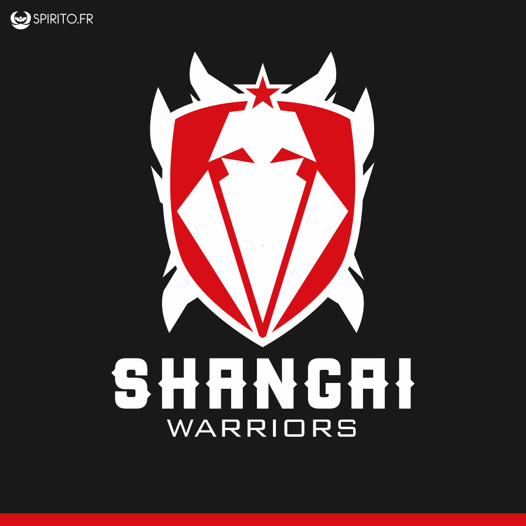 ArtStation - Logo Shangaï Warriors, JOHAN BLANDEL