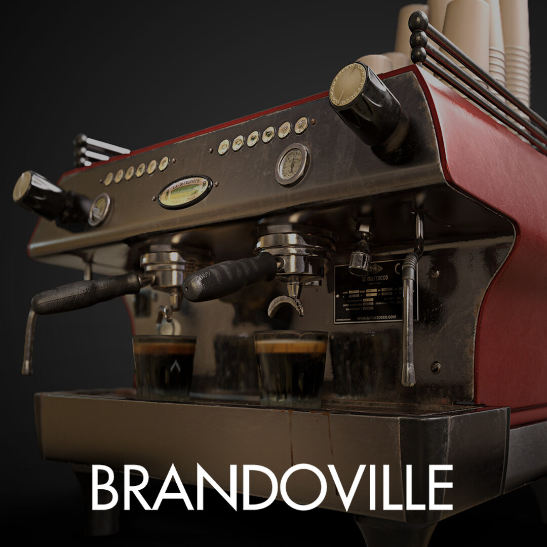 ArtStation Project Coffee Machine Prop