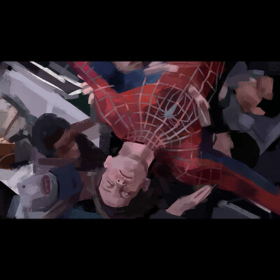Spider-Man 2 Paint Study (Sam Raimis Spider-man)