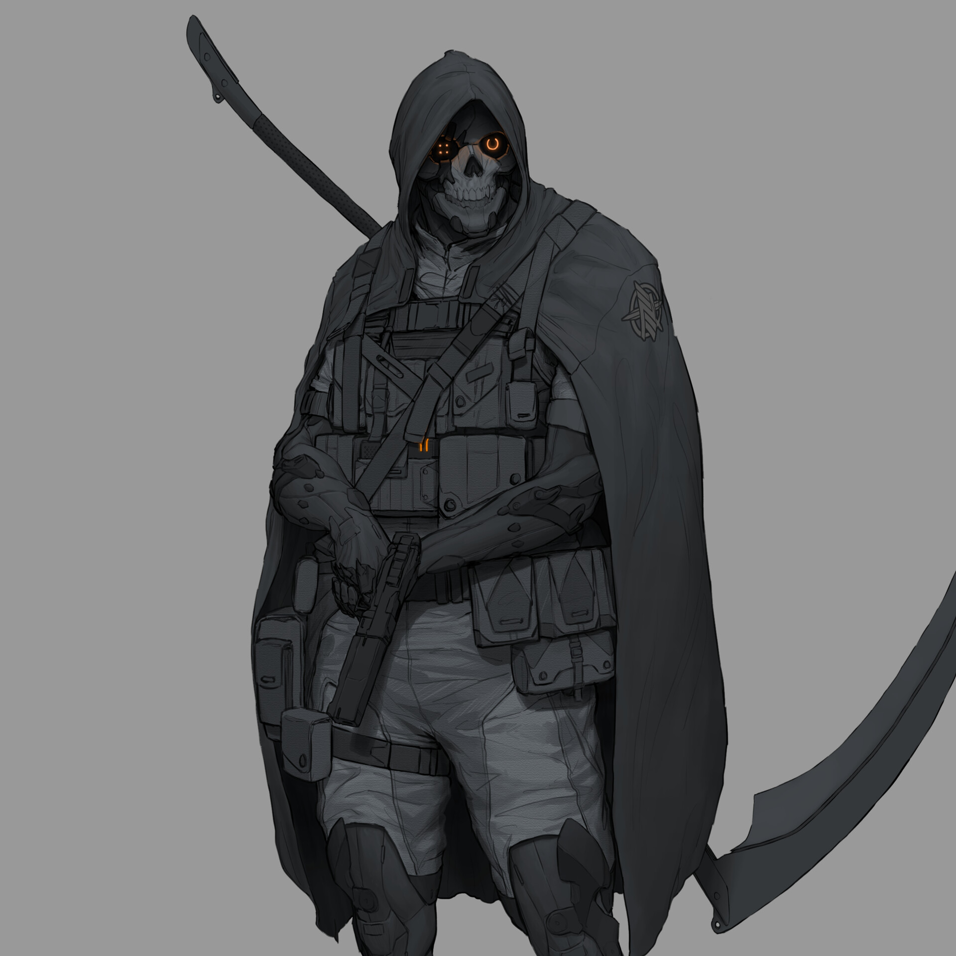 ArtStation - Dusk Unit Reaper Soldier, Robert Cook