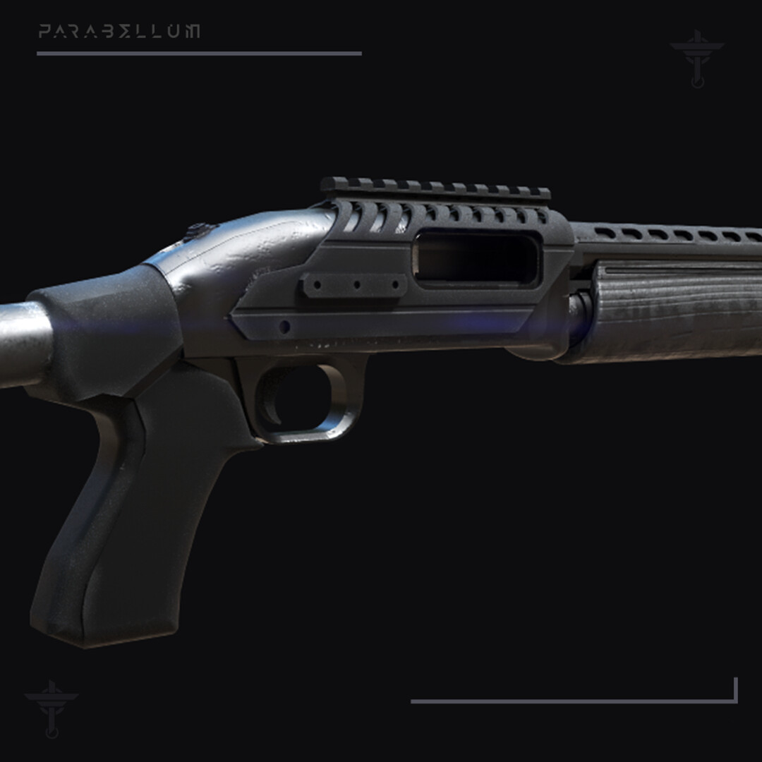 ArtStation - Parabellum Shotgun