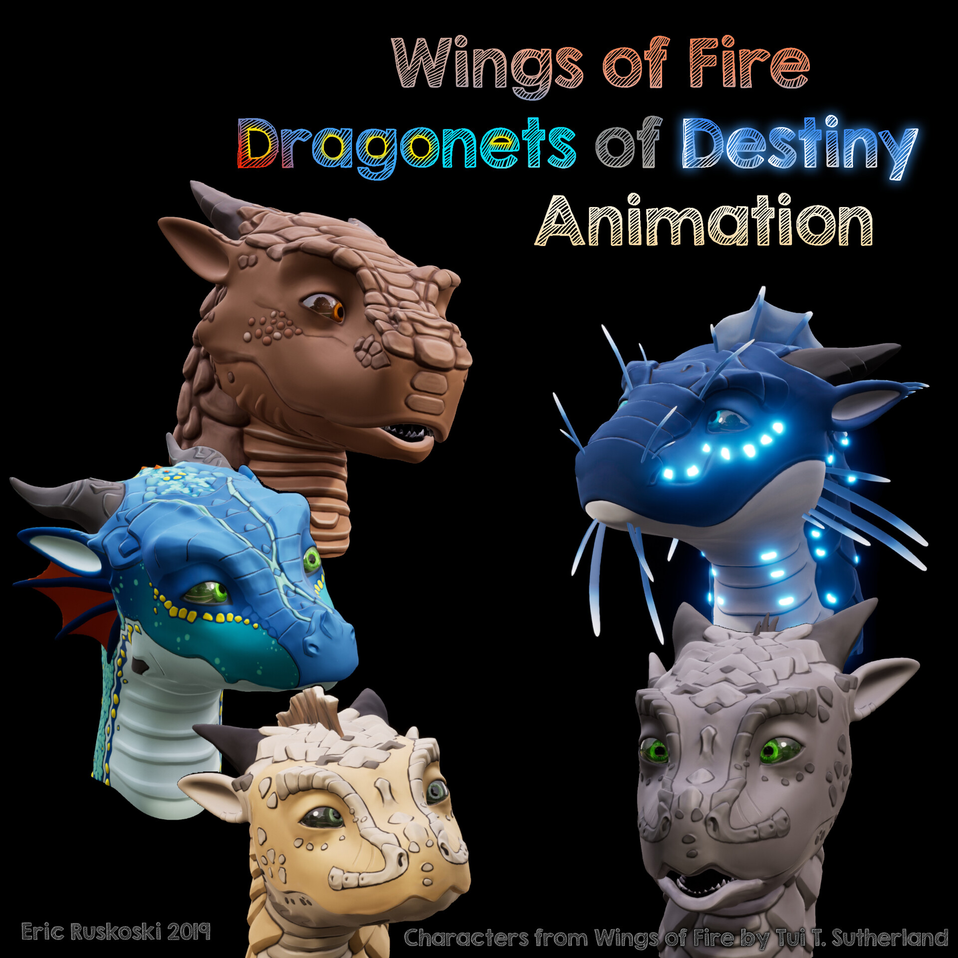 ArtStation - Wings of Fire Animation 2019