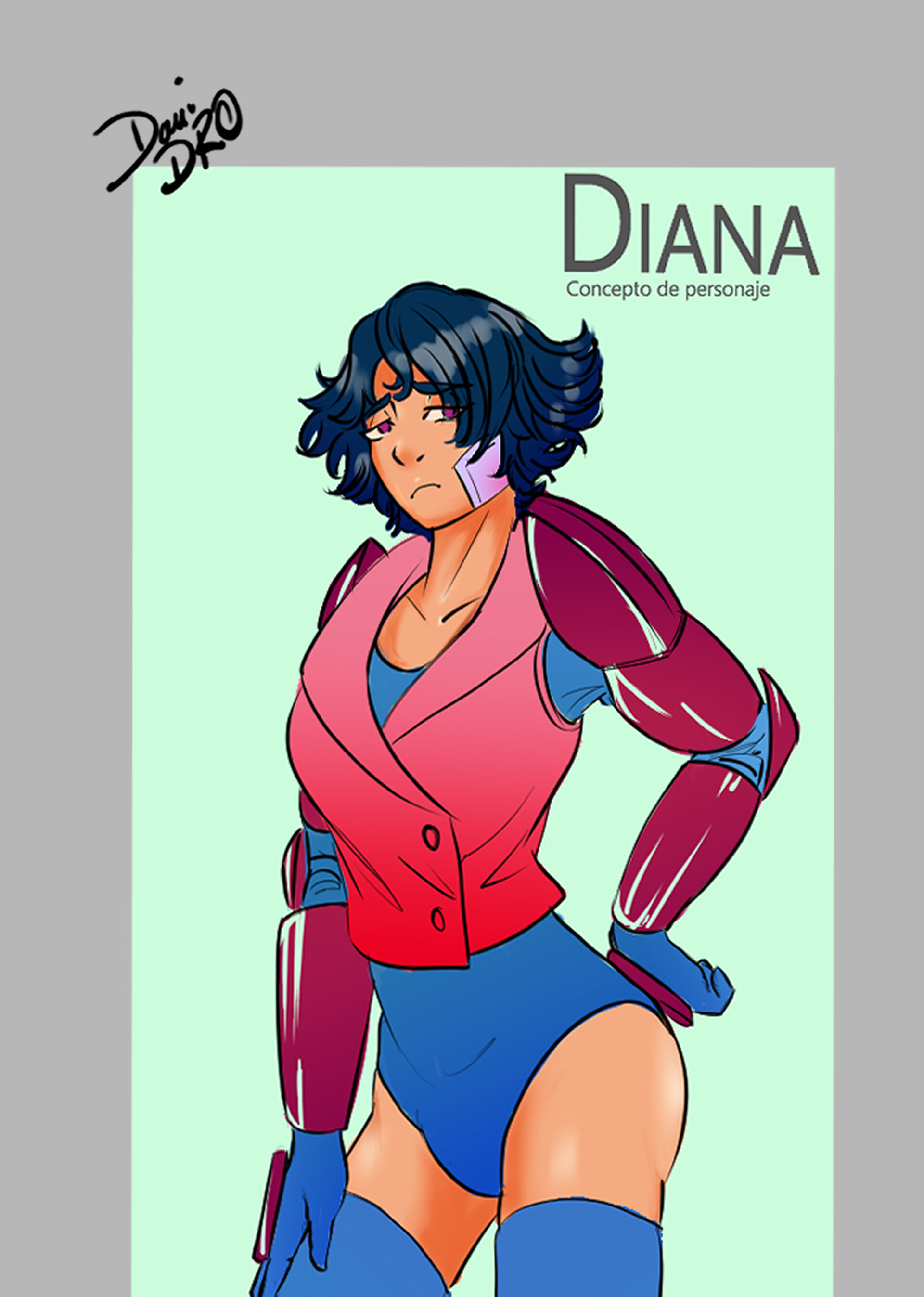 ArtStation - Diana (Original Character)