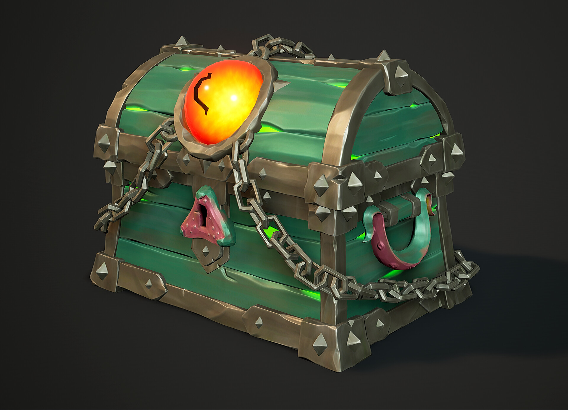 ArtStation - Sea of Thieves Kraken Chest (UE4 Fan Art)