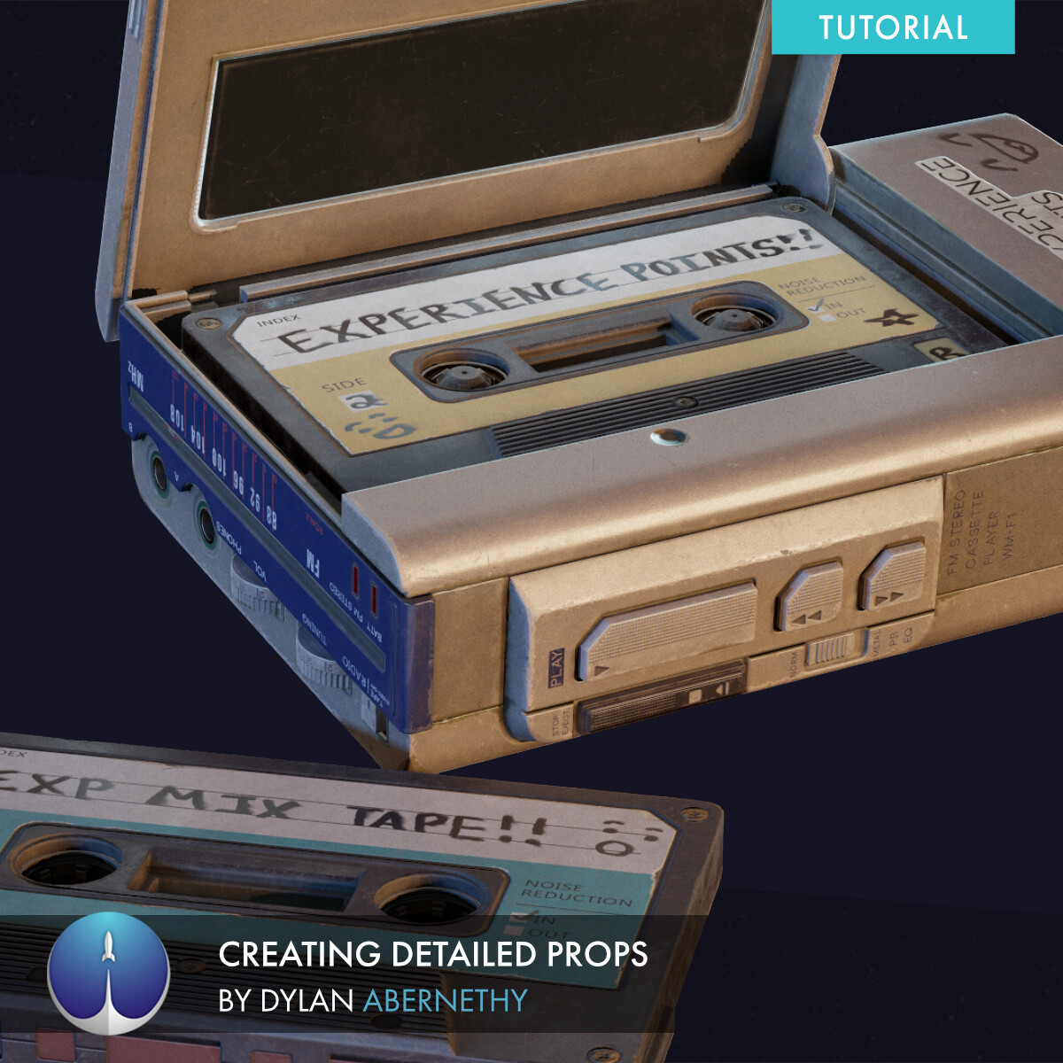 ArtStation - Creating Detailed Props for Games | Dylan Abernethy