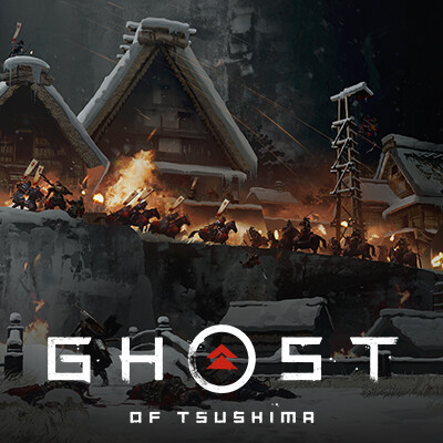 ArtStation - Ghost of Tsushima - Izumi Clash