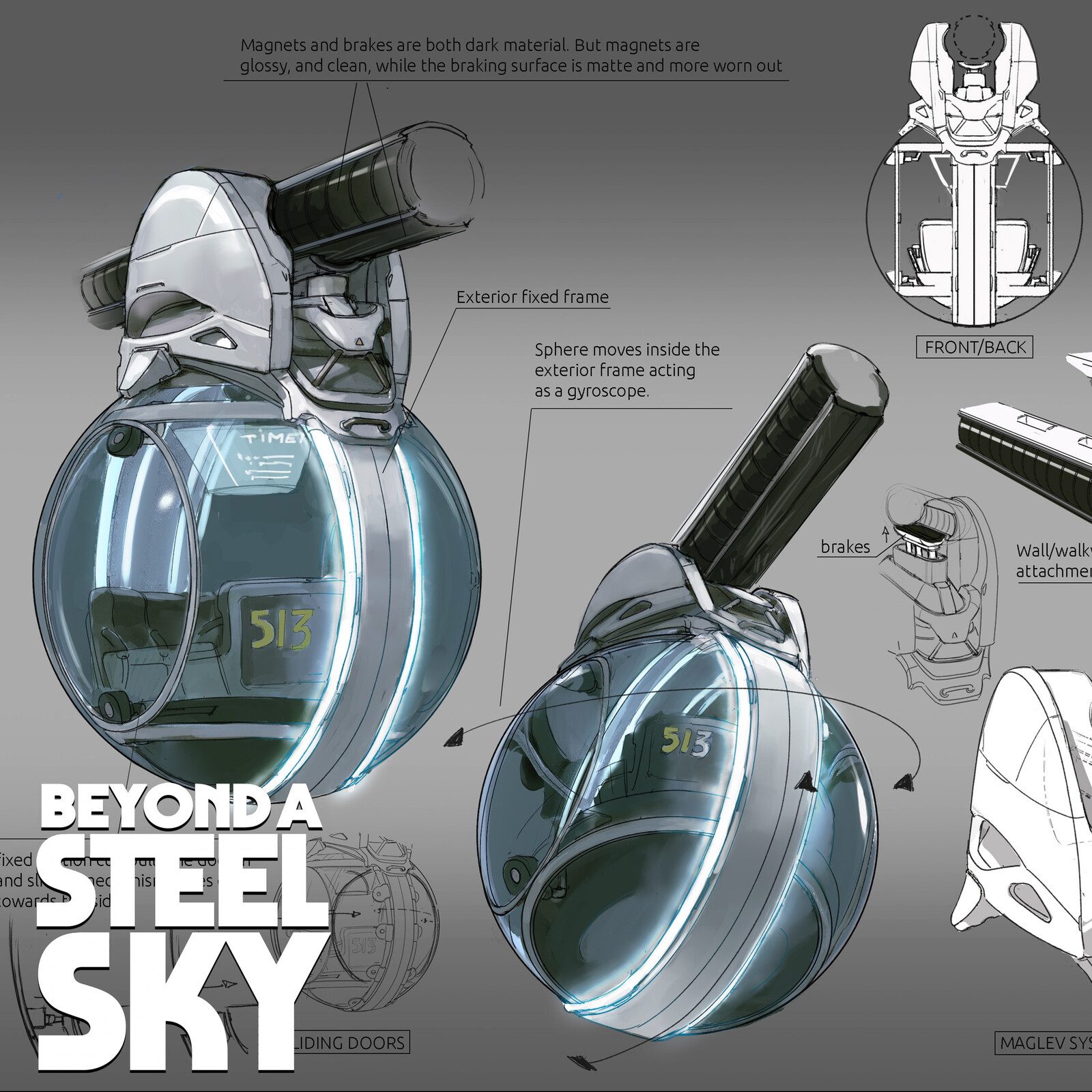 BEYOND A STEEL SKY: Monopod