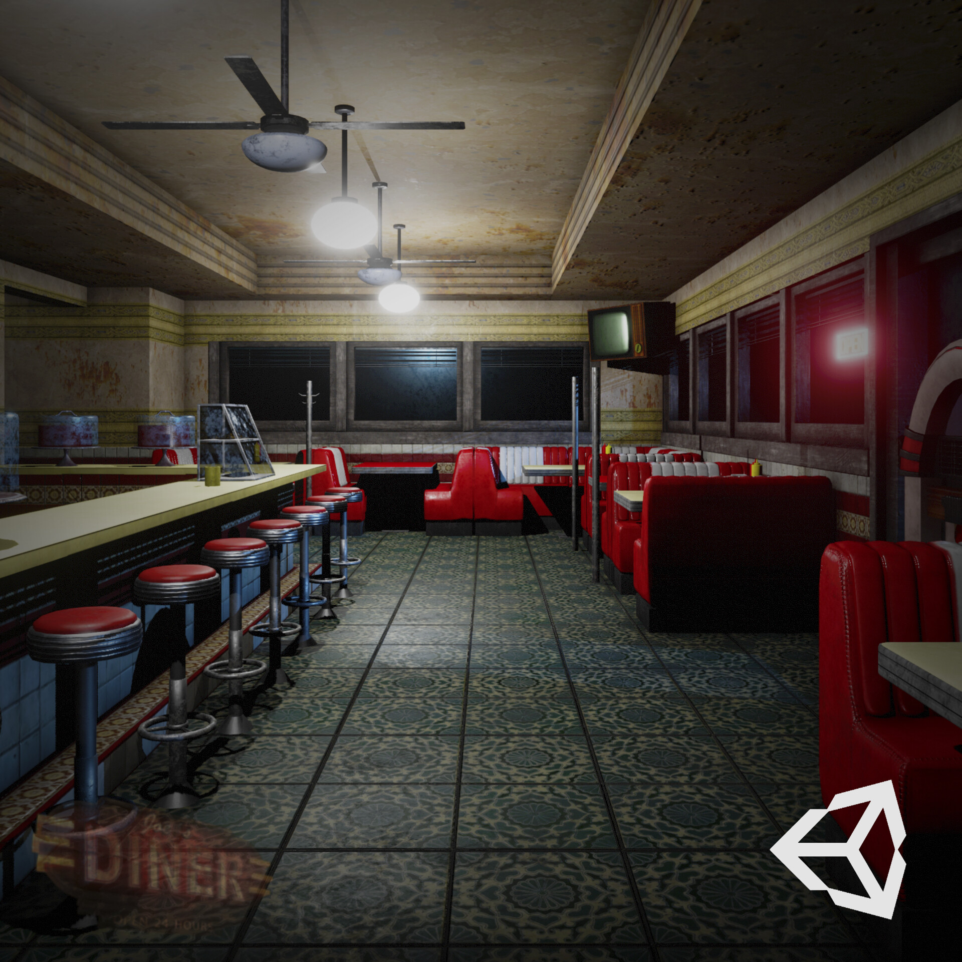 ArtStation - Joe's Diner