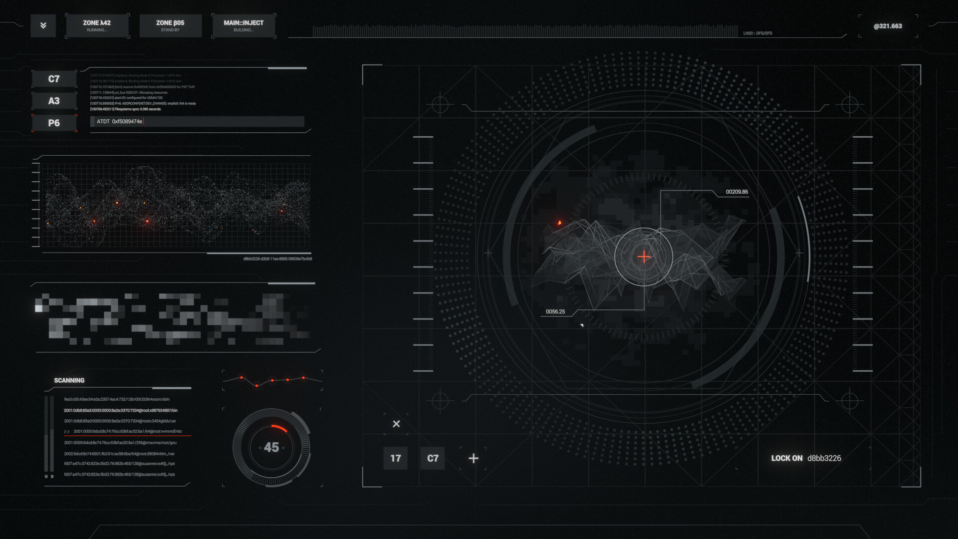 ArtStation - Futuristic UI