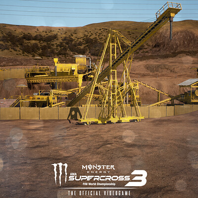Monster Energy Supercross - The Official Videogame 3 - MX Compound 