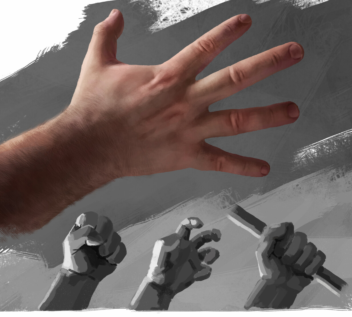 ArtStation - Hand Study