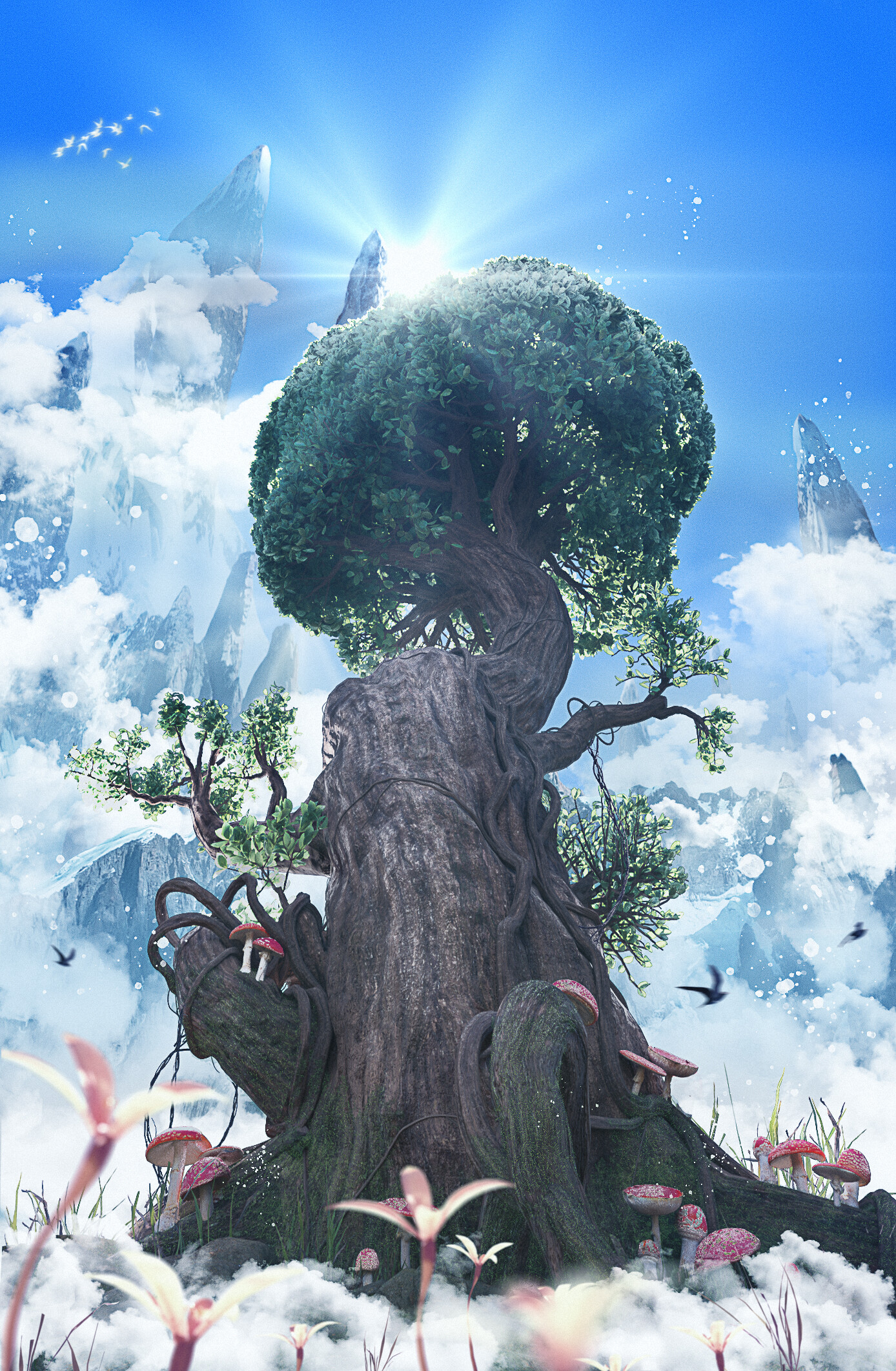 ArtStation - Fantasy Tree
