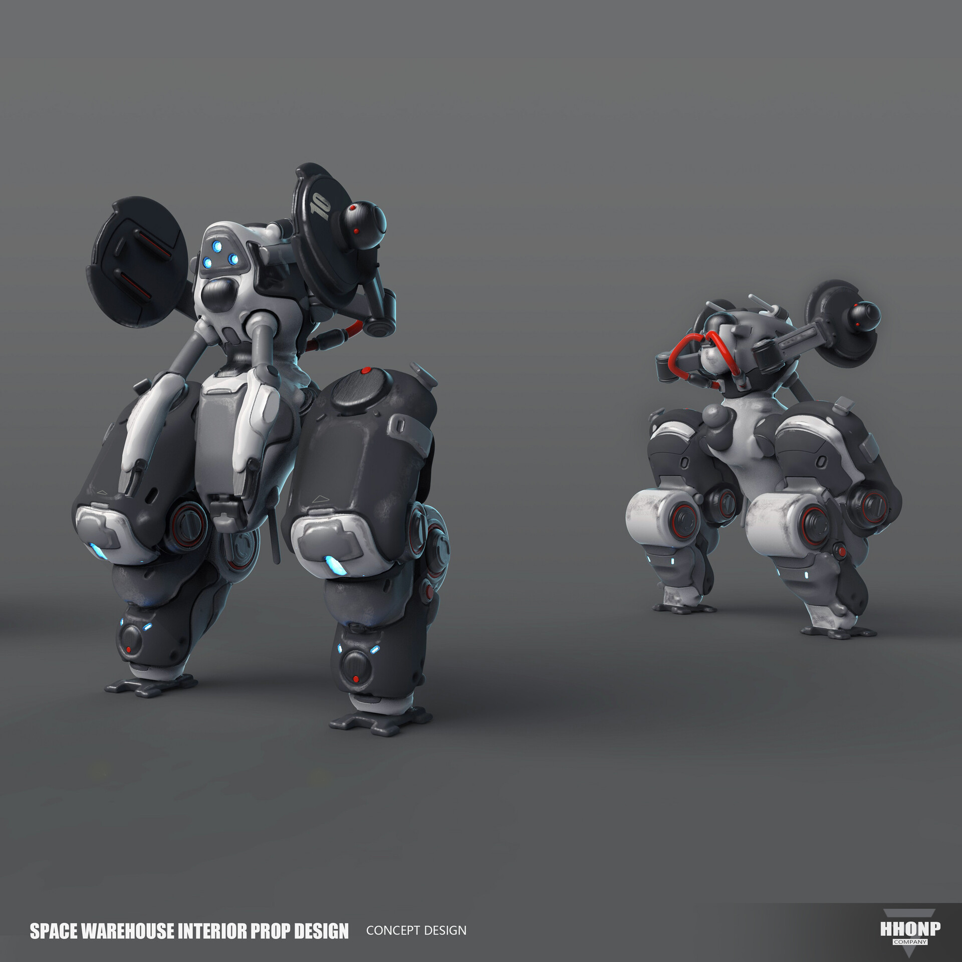 ArtStation Gong Robot