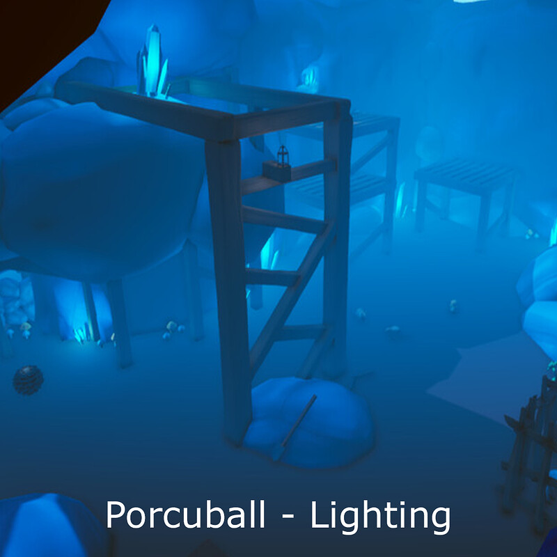 Porcuball - Lighting