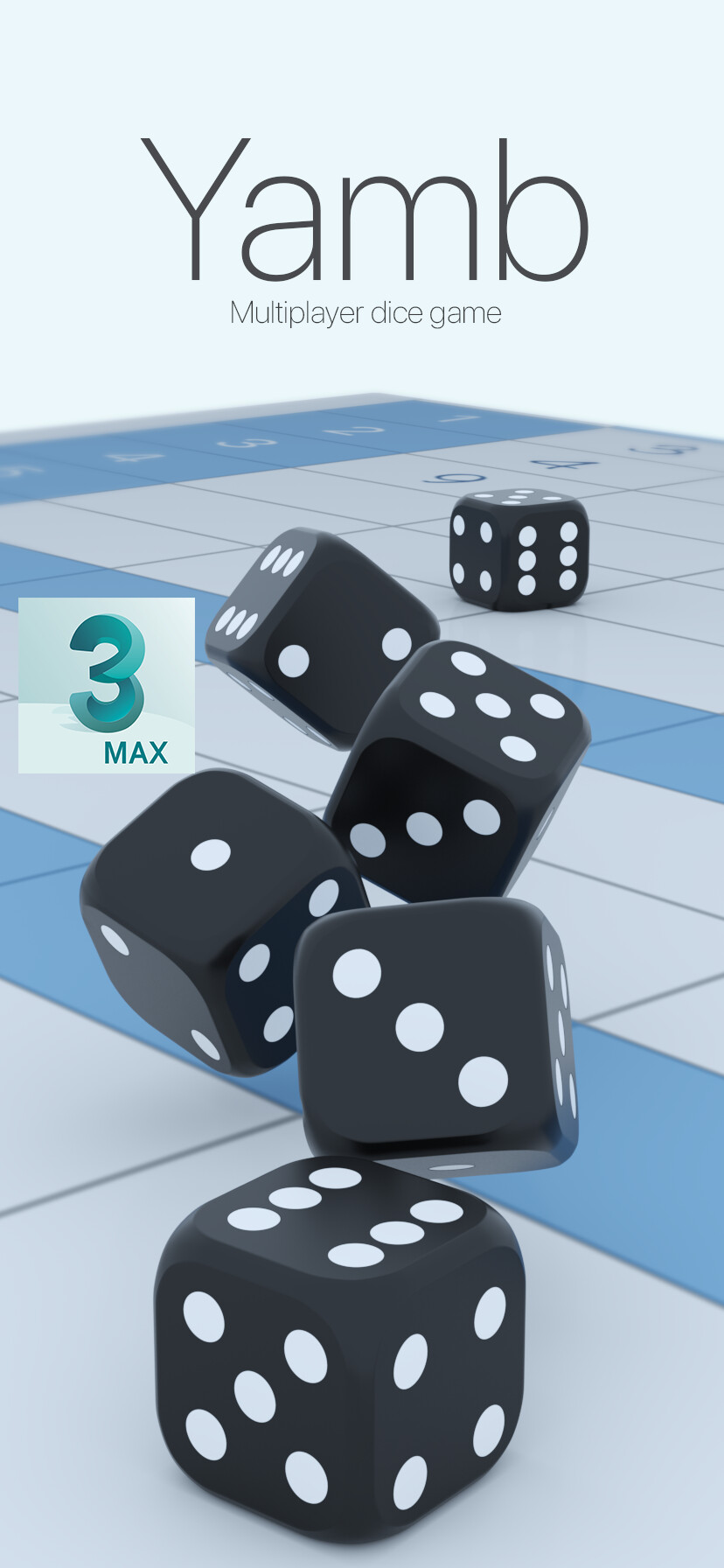 ArtStation Yamb multiplayer dice game