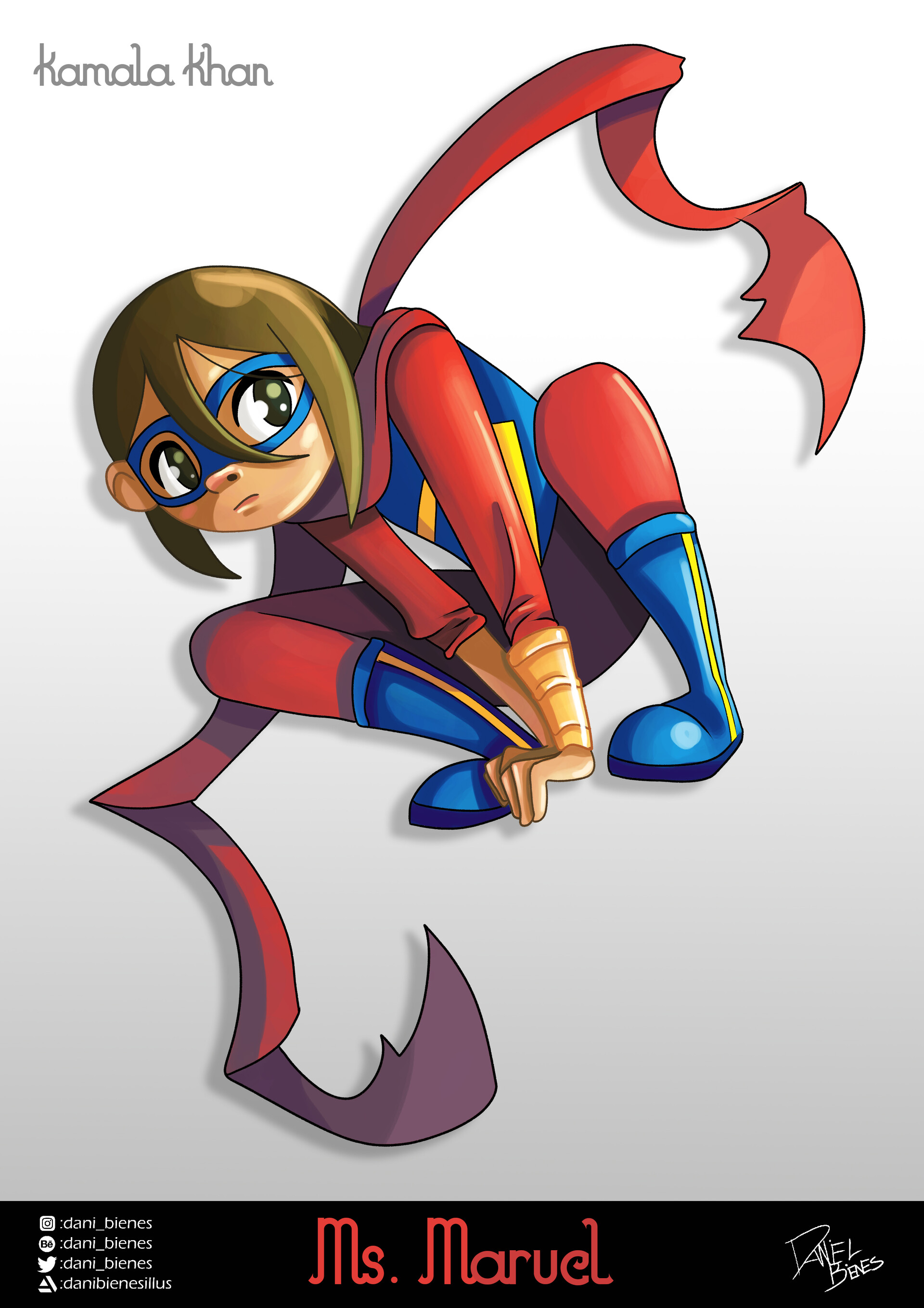 ArtStation - Character Design: Ms. Marvel