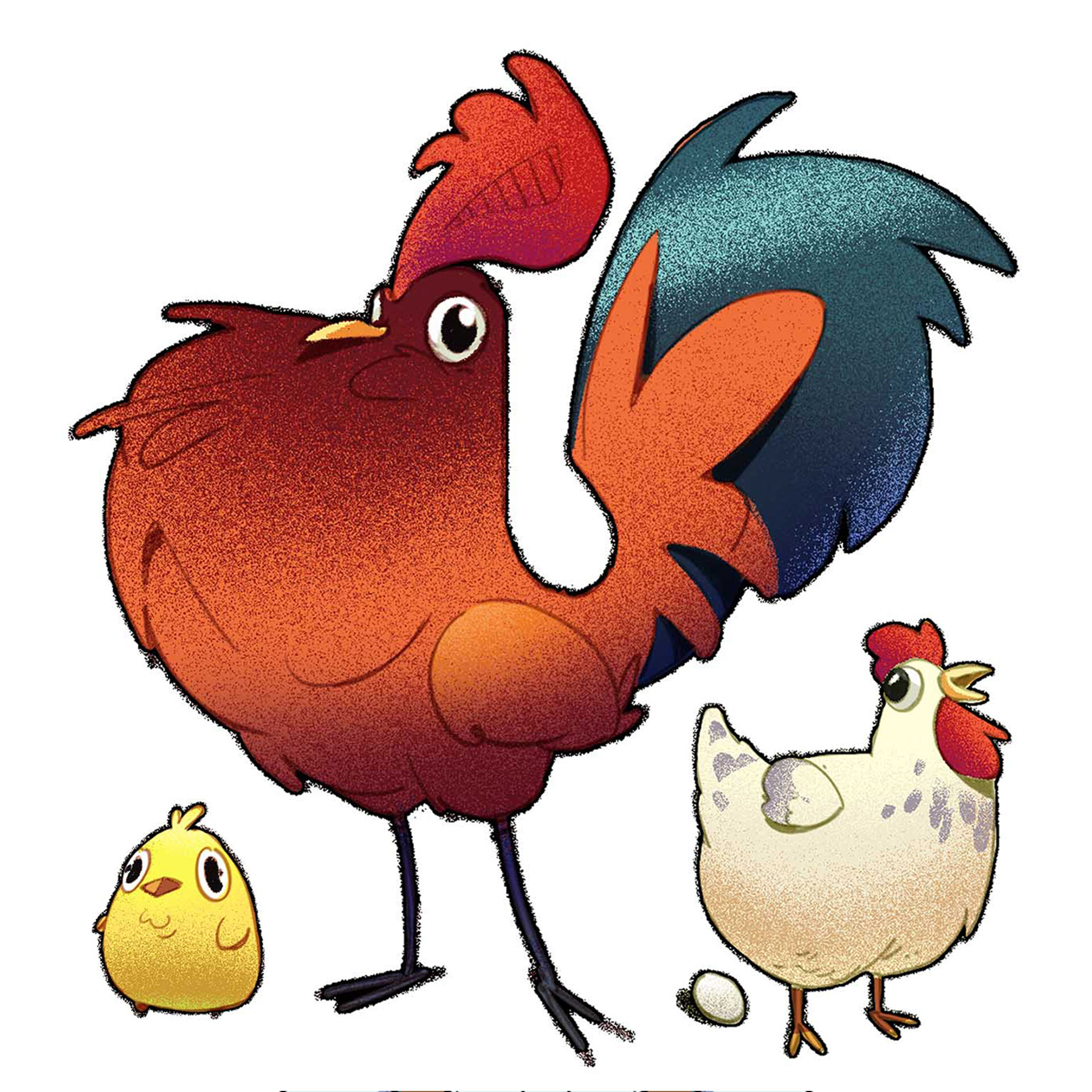 ArtStation Chicken for Big Farm Story