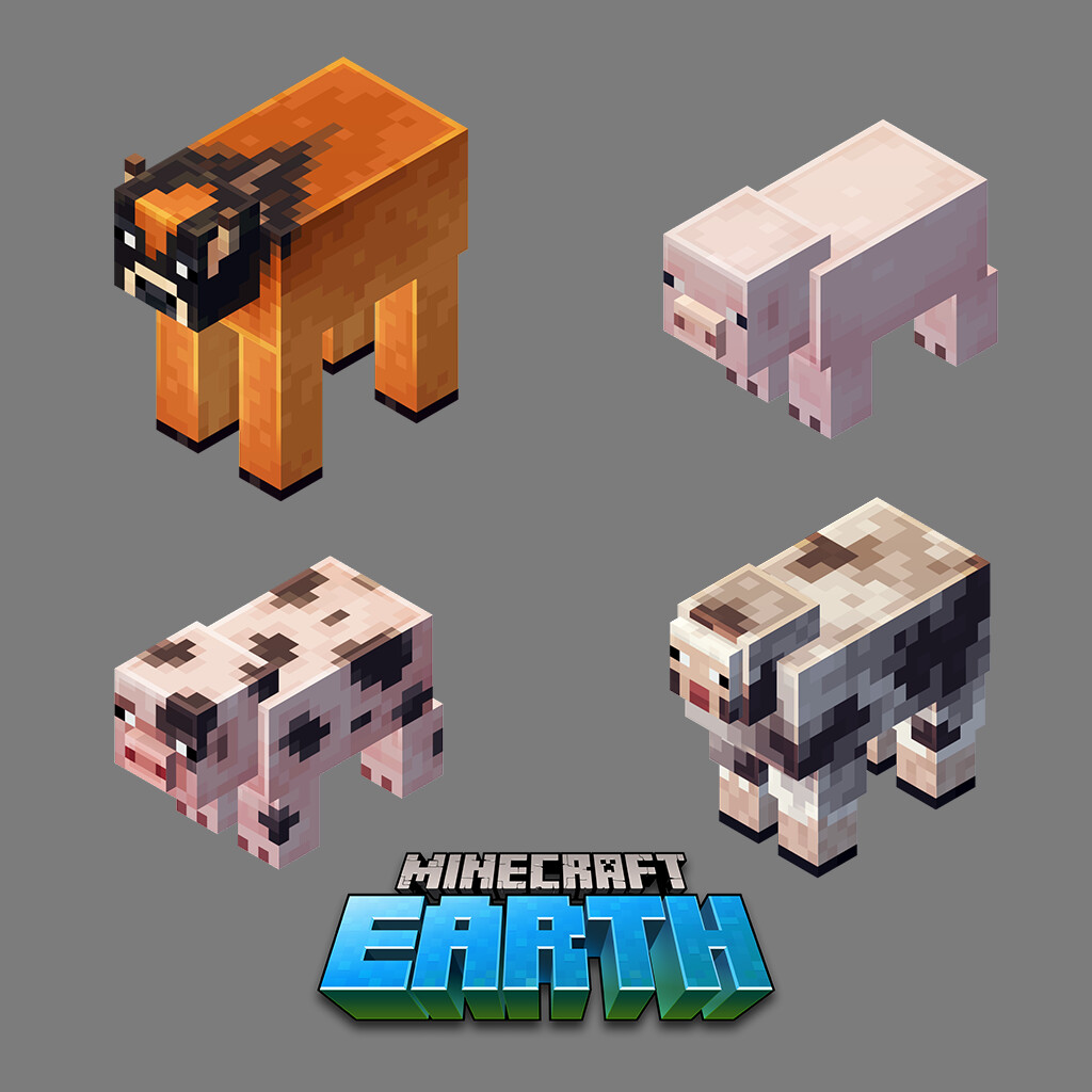 ArtStation - Minecraft Earth Mob Variants, Sarah Kisor