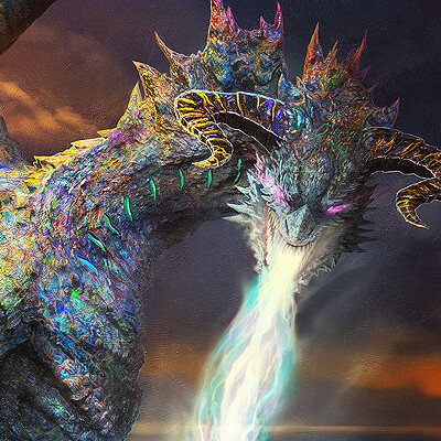 ArtStation - Opal Dragon