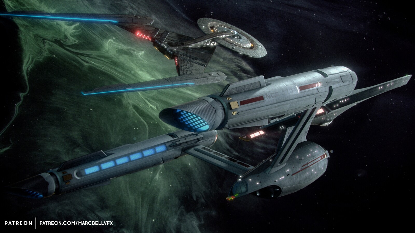 Star Trek Discovery - U.S.S. Enterprise (John Eaves Concept)