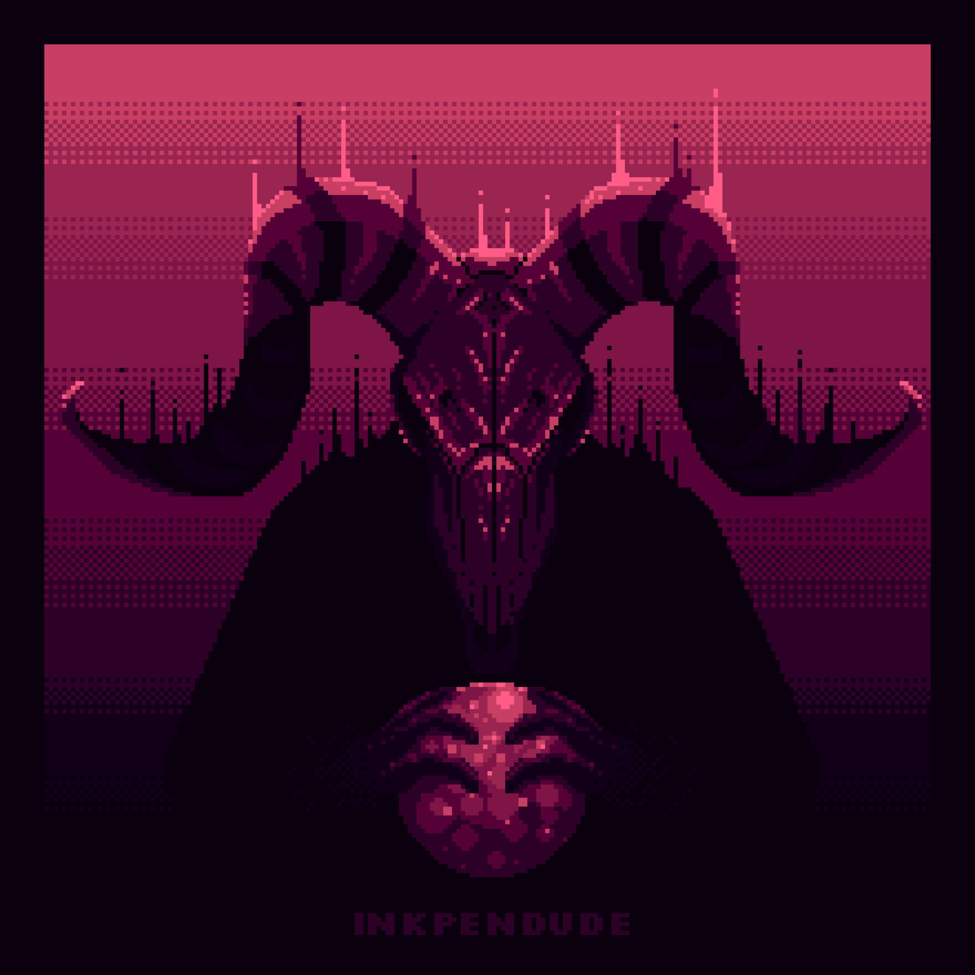 ArtStation - Evil dark, Pixel art