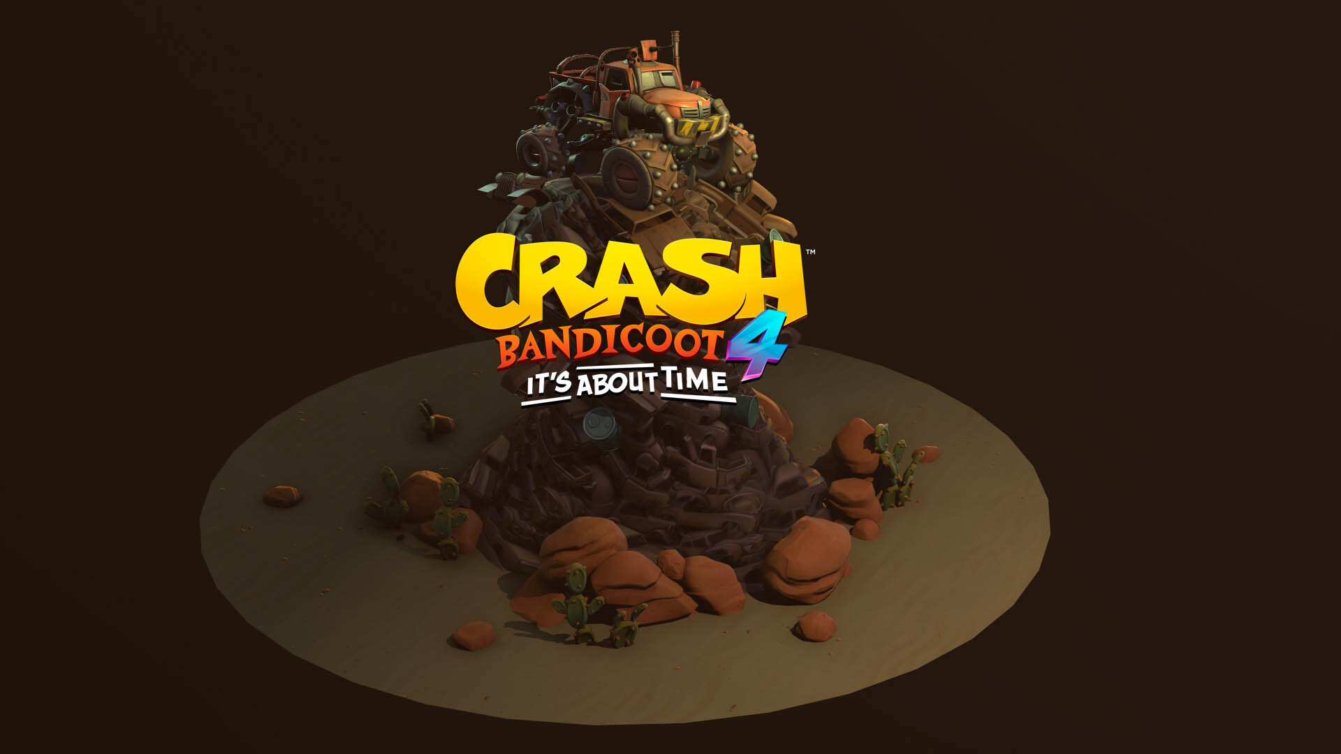 ArtStation Crash Bandicoot 4 It's About Time Wasteland Monster