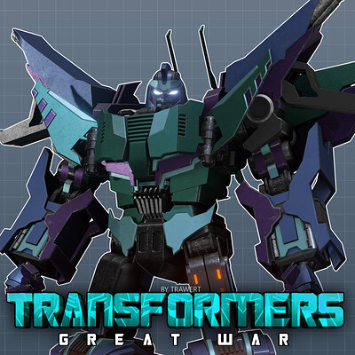 ArtStation - [TRANSFORMERS PRIME] SOUNDWAVE 3Dmodel