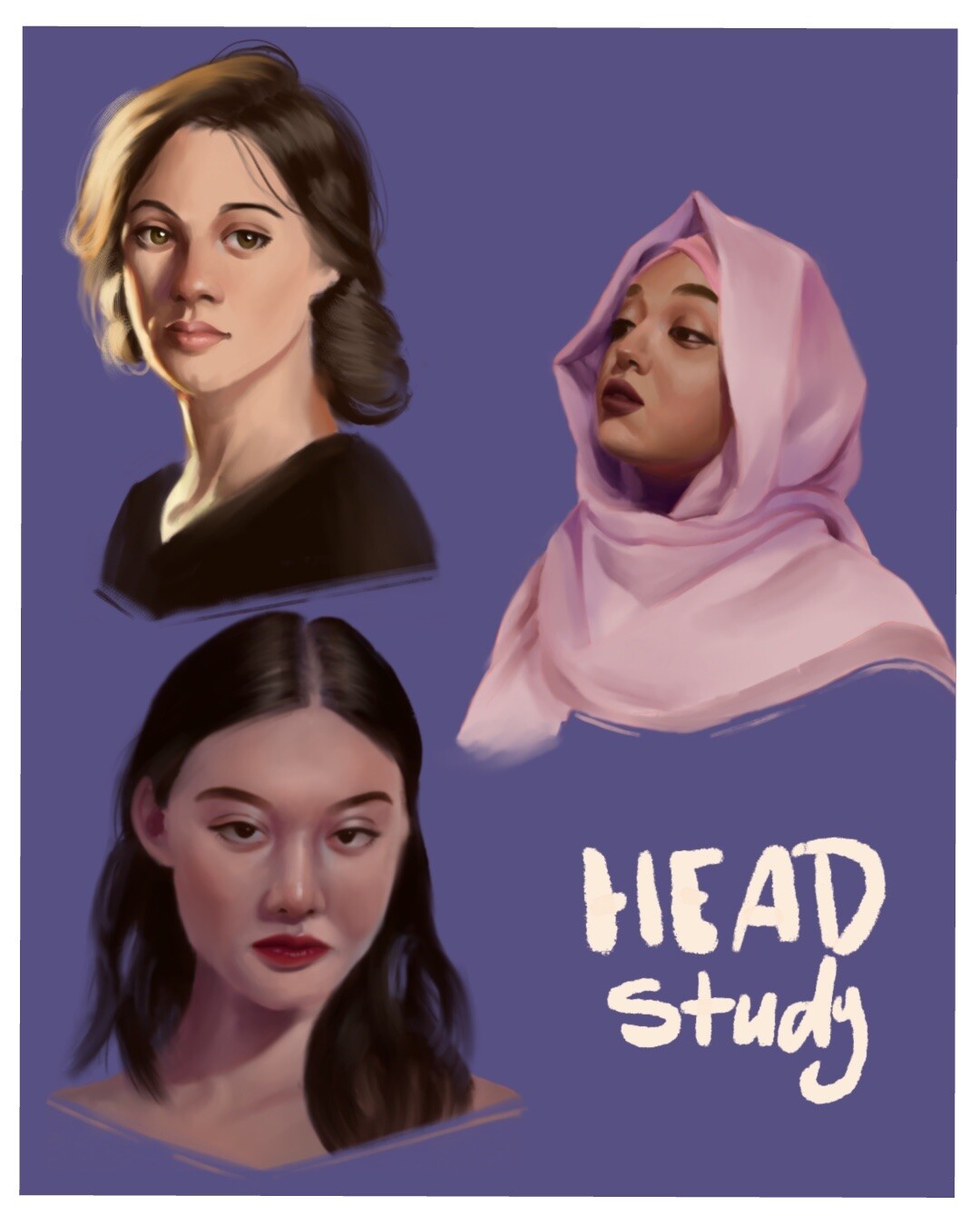 ArtStation - Head Study