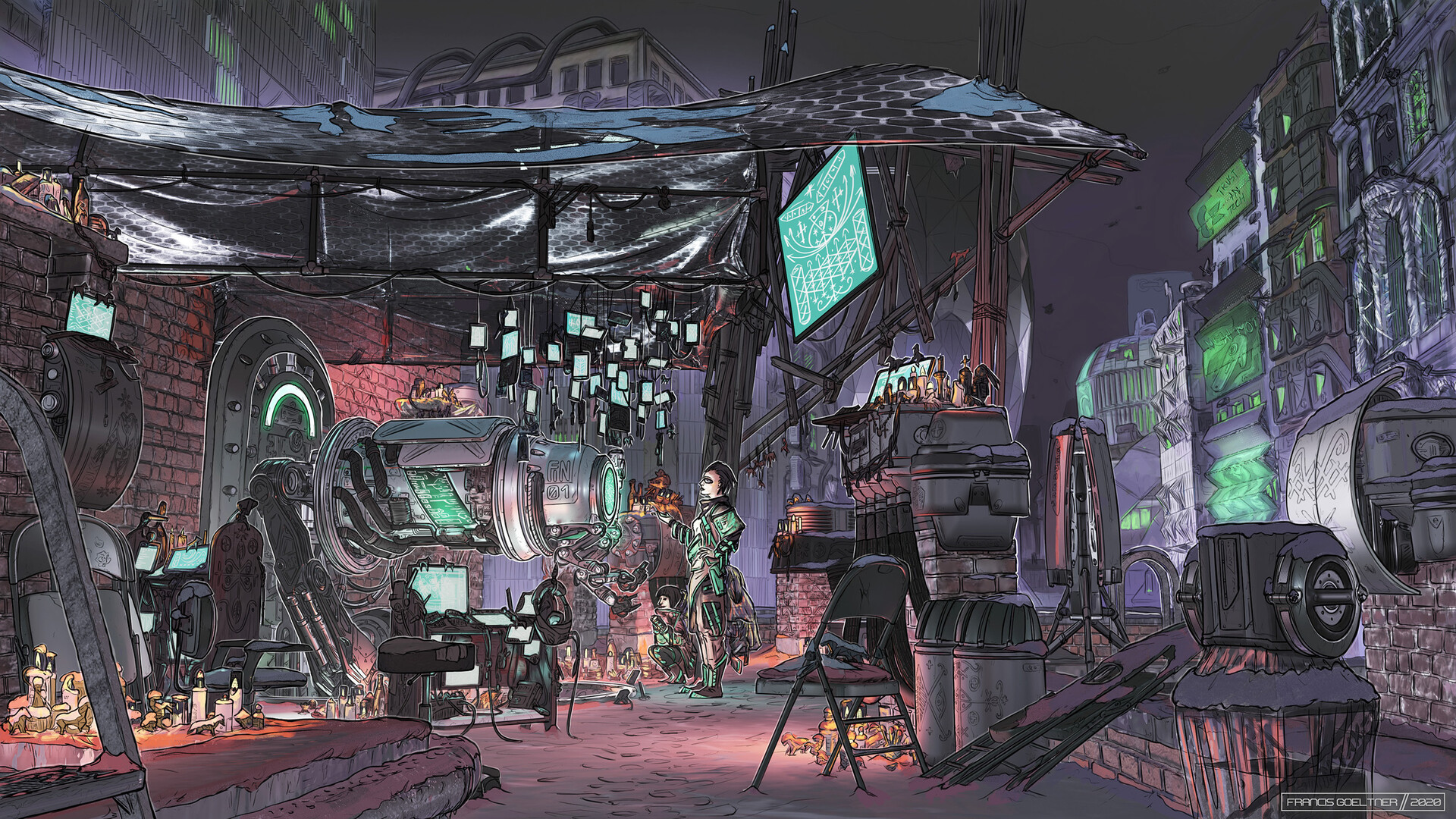 Concept Dojo - Francis Goeltner Design - Mona Lisa Overdrive