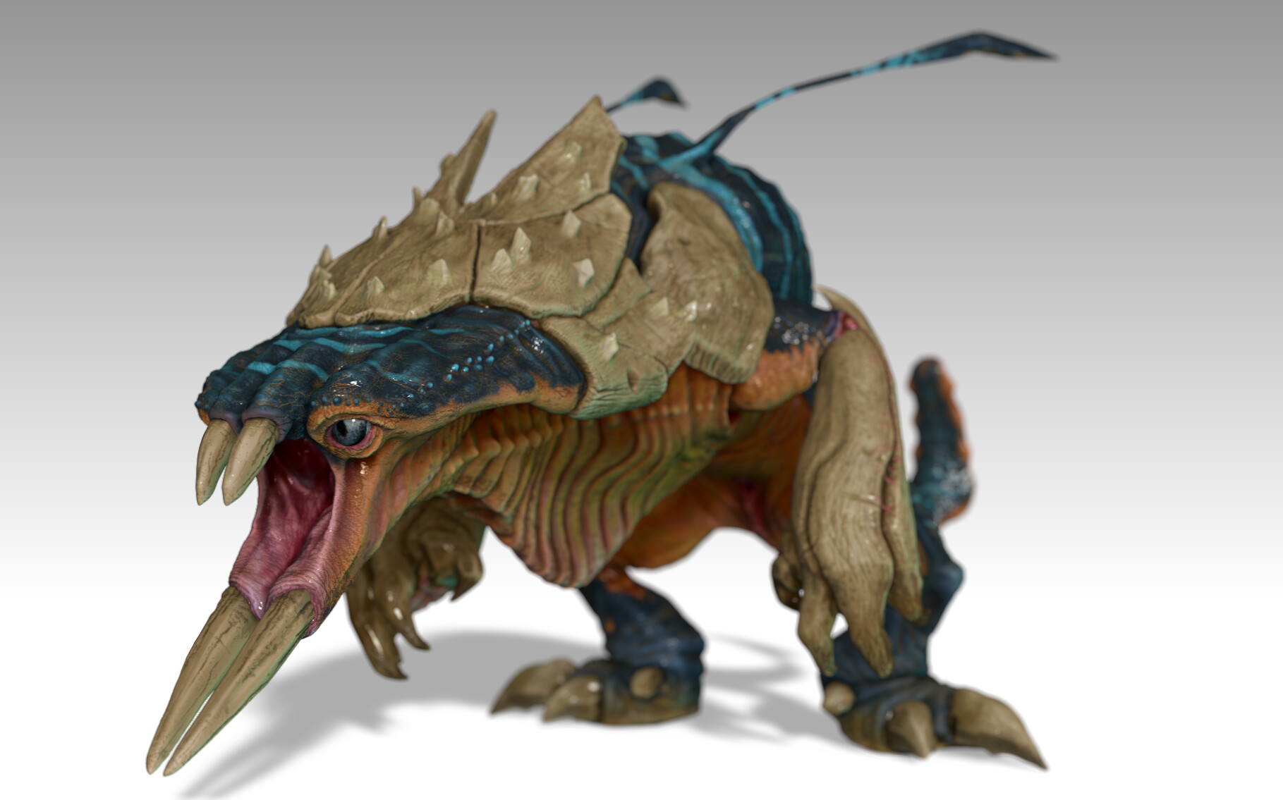 ArtStation - Zark- Zbrush Creature