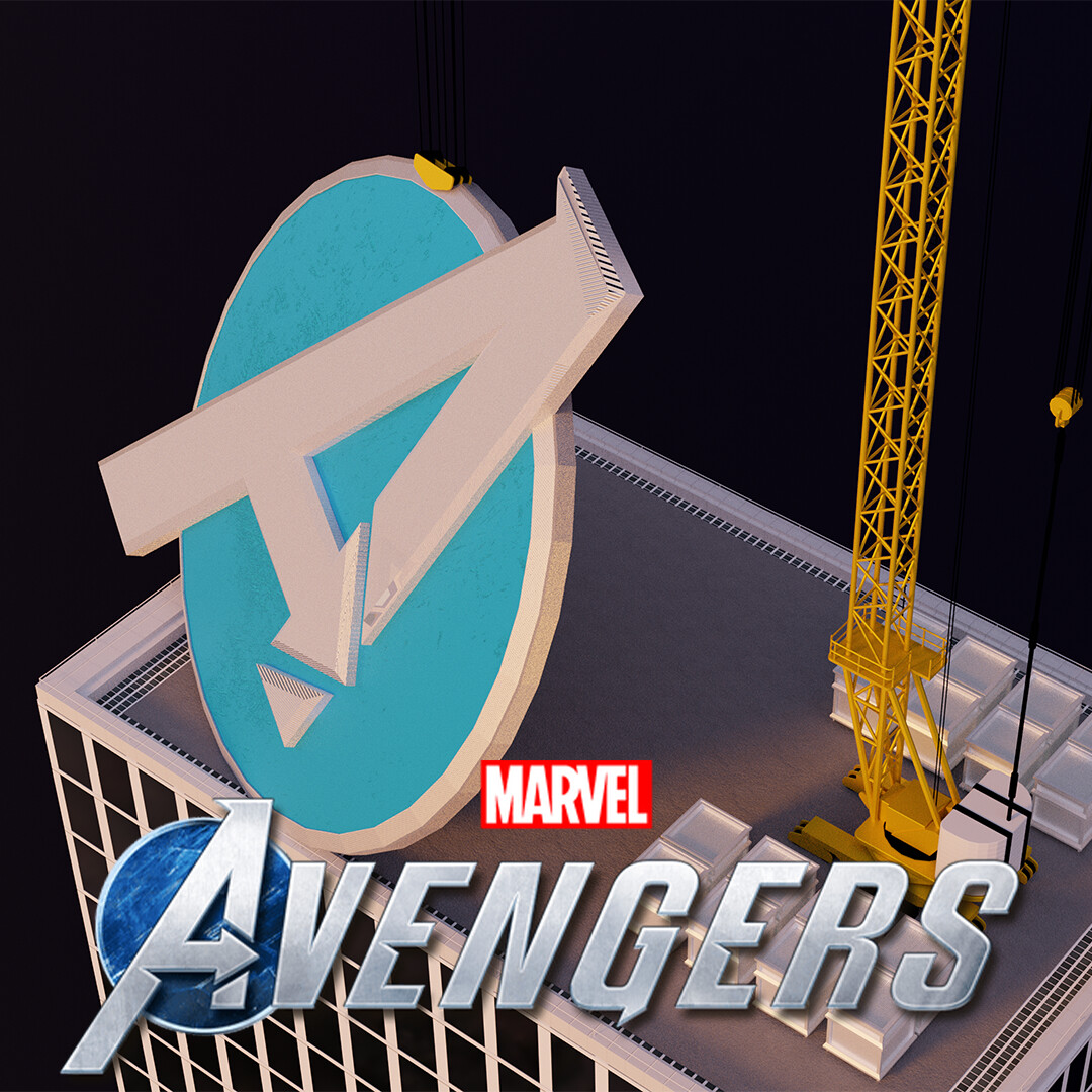 ArtStation Avengers Tower