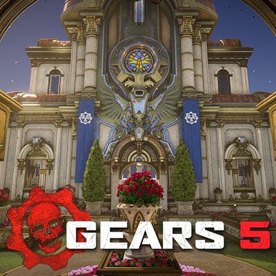 ArtStation - Gears of War 4 - Multiplayer Map: Checkout (DLC)