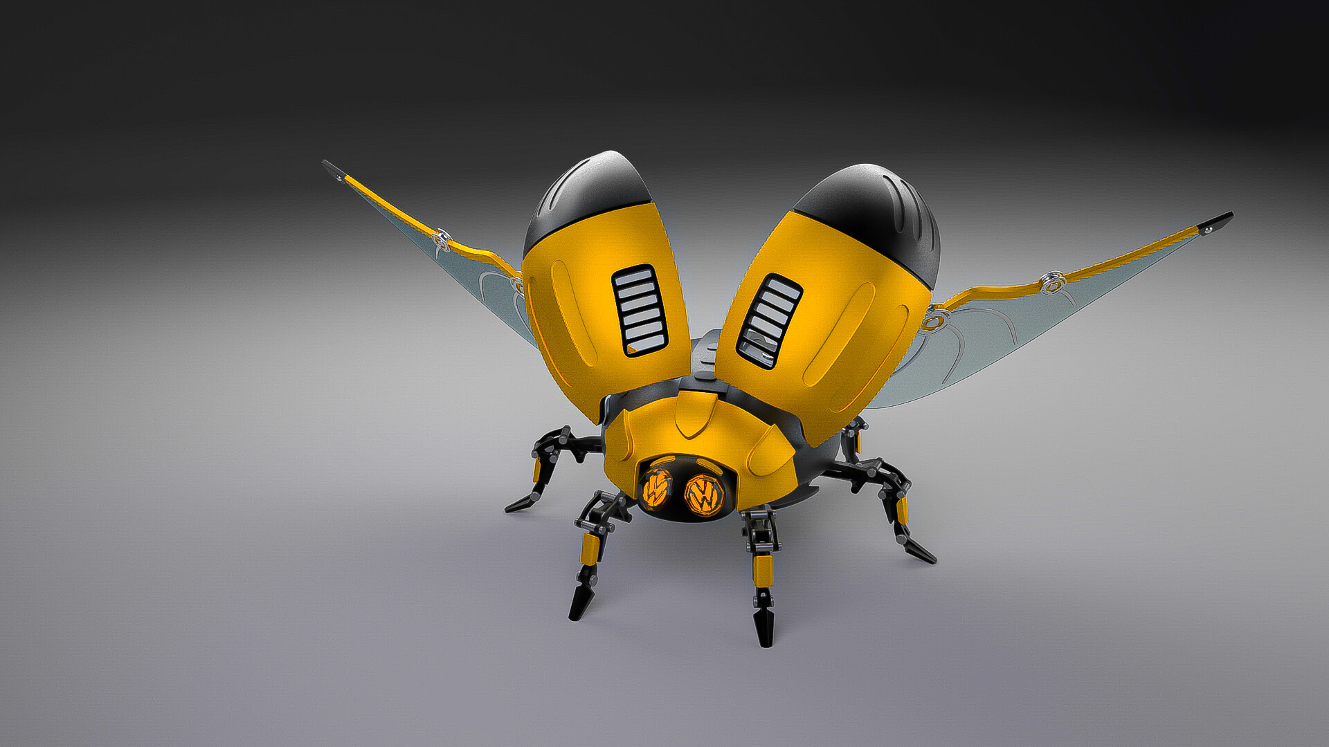 ArtStation - BEETLE BUG ROBOT