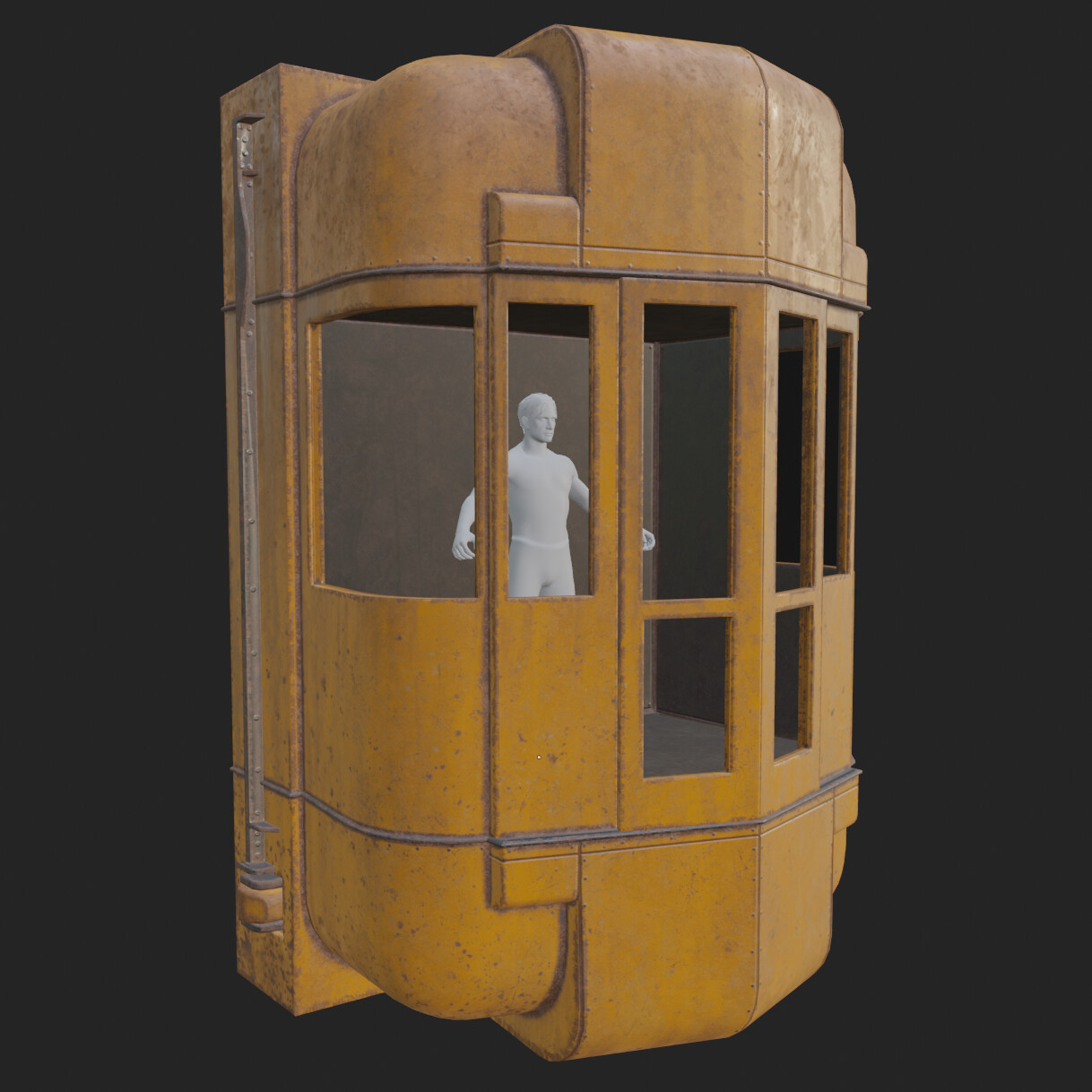 Artstation 3d Modeling Space Needle Elevator Stanislaw Malc