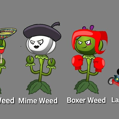 ArtStation - Plants Vs Zombies Garden Warfare 2 Bosses Icons