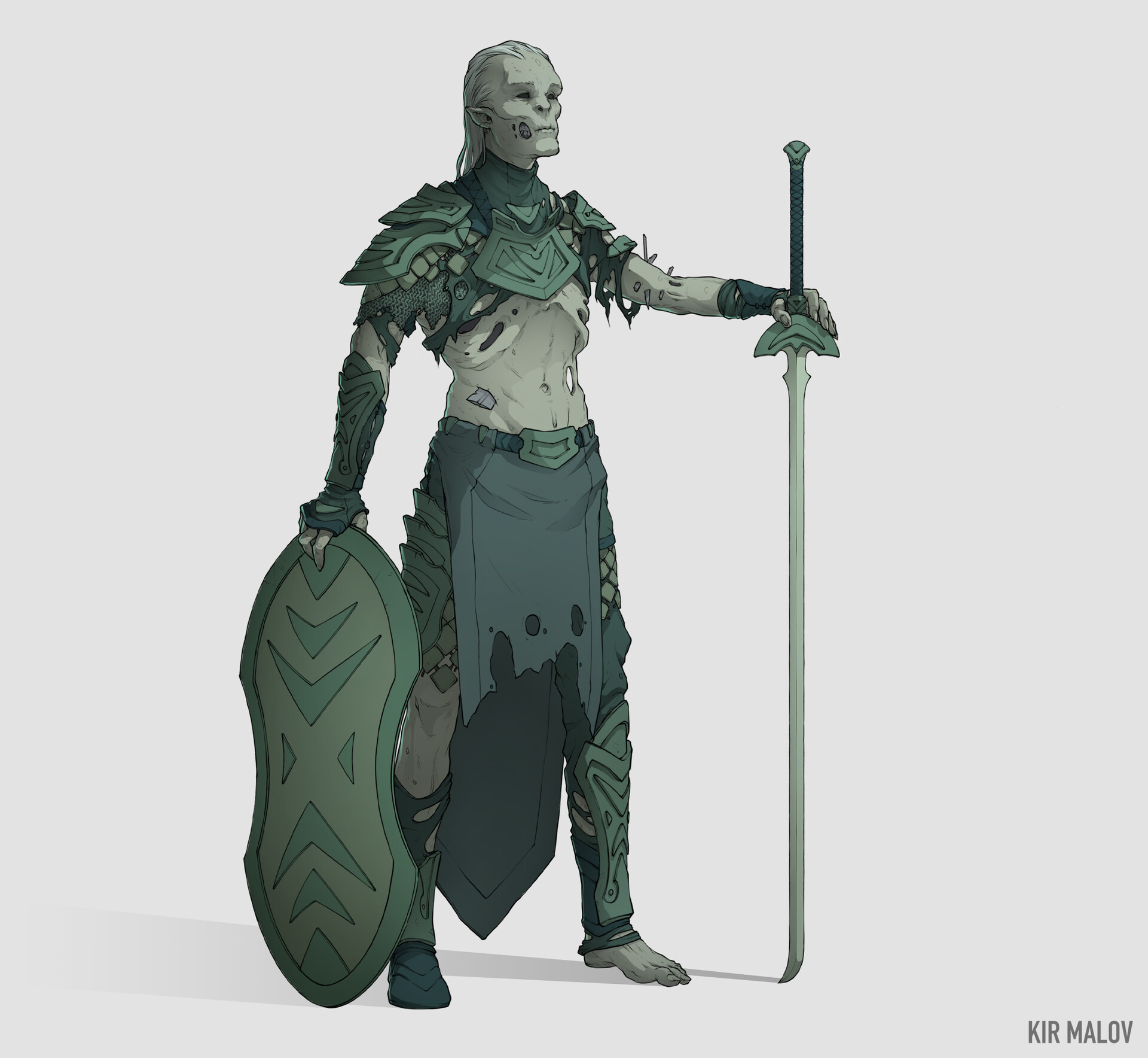 Artstation Elf Undead