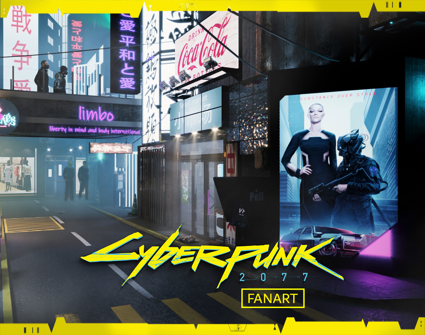 ArtStation - Cyberpunk 2077 - FanArt