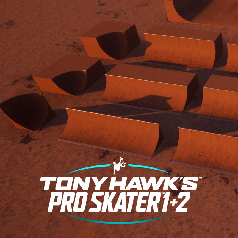 Tony Hawk Pro-Skater 1+2 | Create-A-Park: Ramps, Rails, etc.