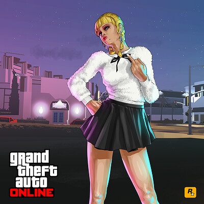Grand Theft Auto Online - Michelle