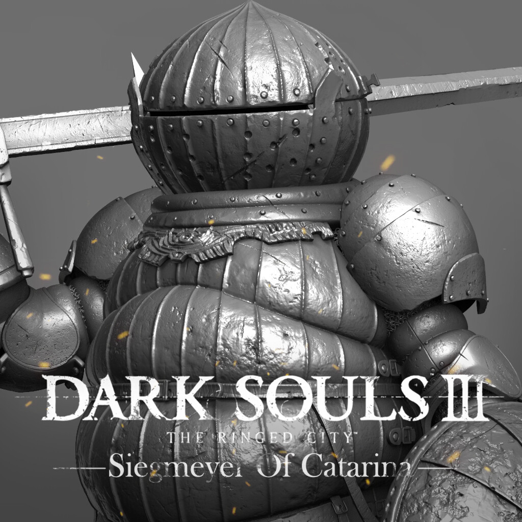 ArtStation DARK SOULS 3 Siegmeyer Of Catarina Fan Art   Hansel Febrianto Hansel Febrianto Preview 