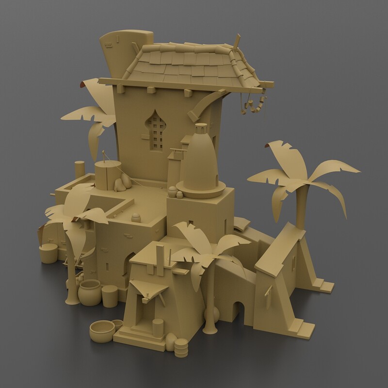 Fantasy Harbour Environments