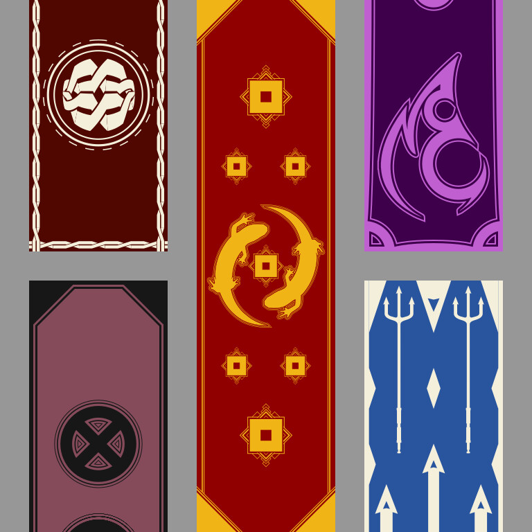 ArtStation Fantasy factions Banner Collection