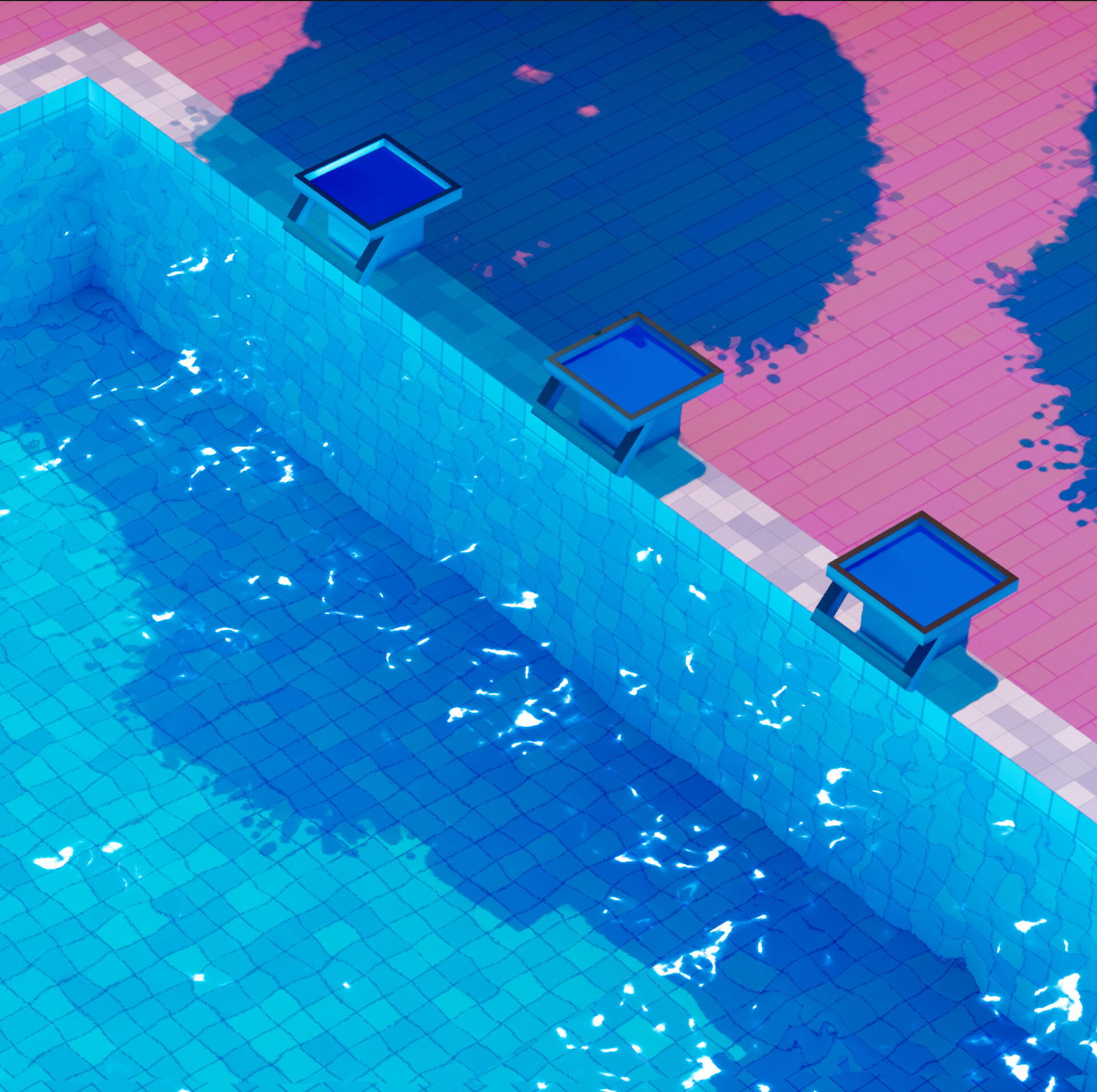 Artstation Pool Aesthetic Daniel Olondriz Rosique