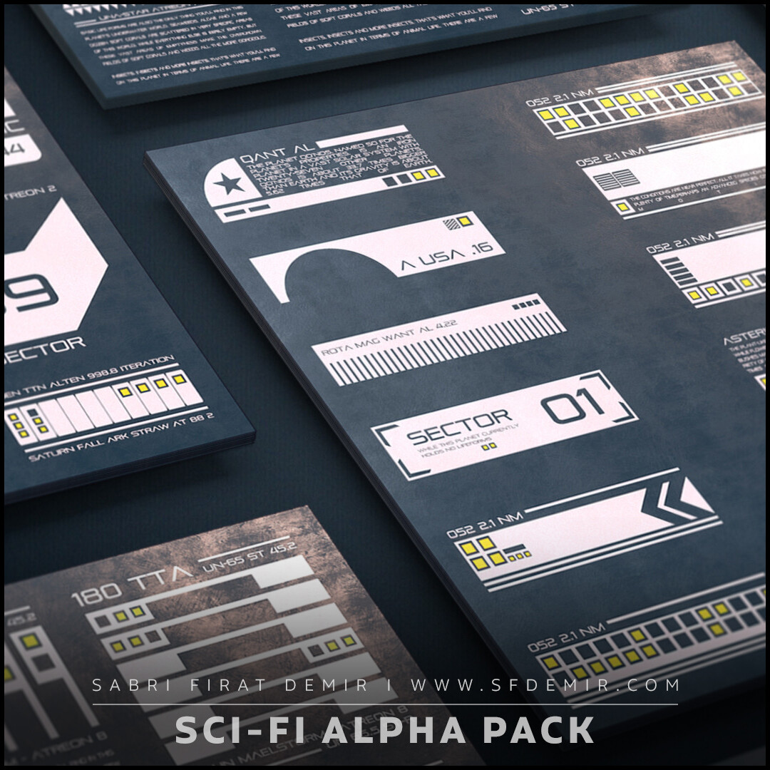 SFDEMIR Sci-Fi Decal Pack